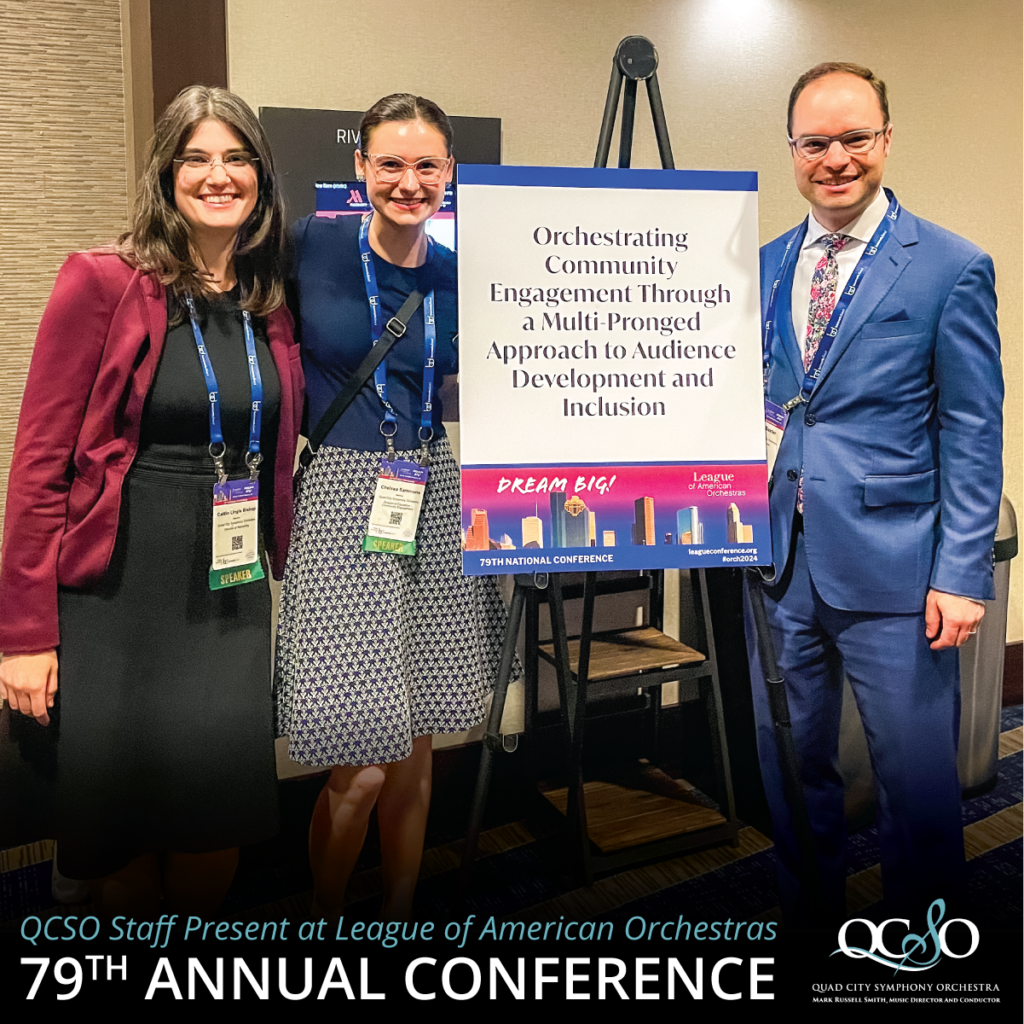 QCSO Staff Present at League of American Orchestras Conference QCSO