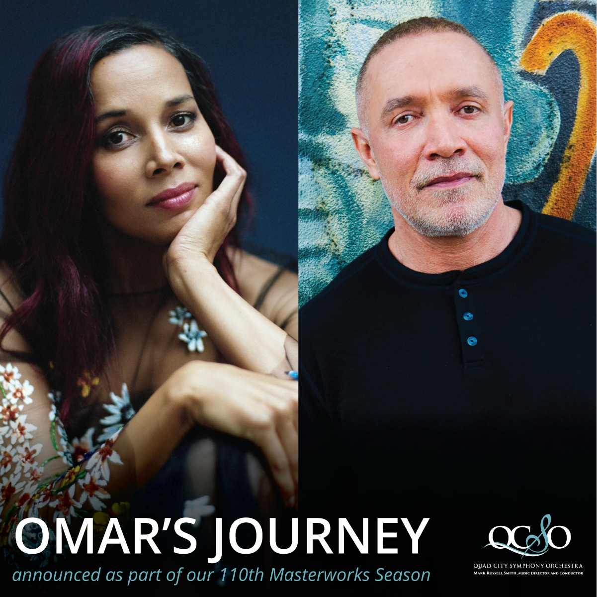 QCSO Announces Opera Omar’s Journey as Part of Its 110th Masterworks Season