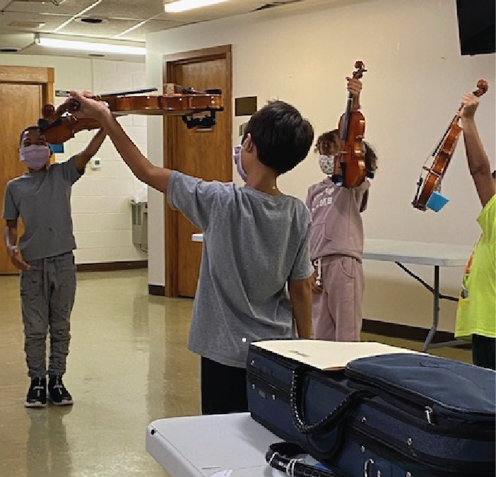 QCSO Group Lesson Program Partners with Second Baptist Church Music & Arts Academy