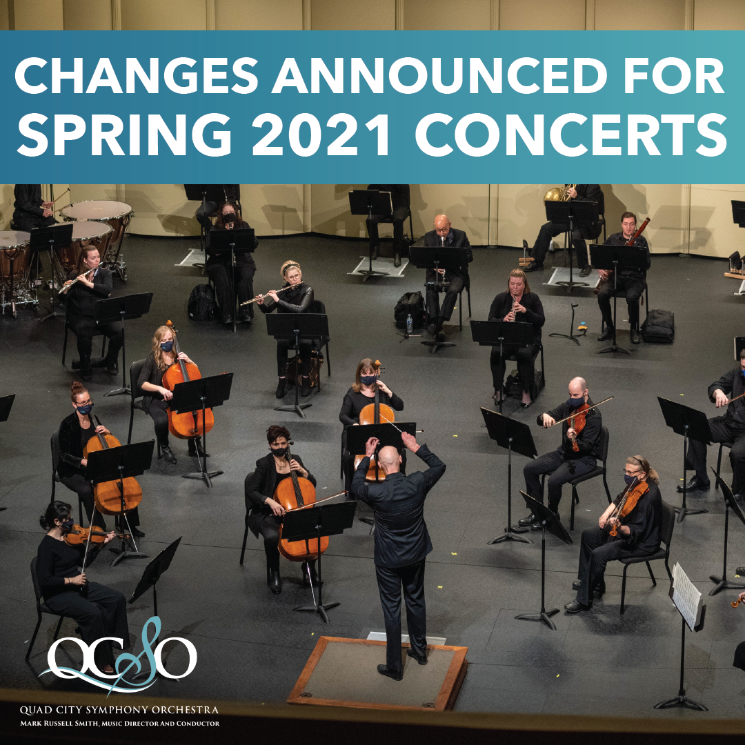 Changes Announced to Spring 2021 Concerts