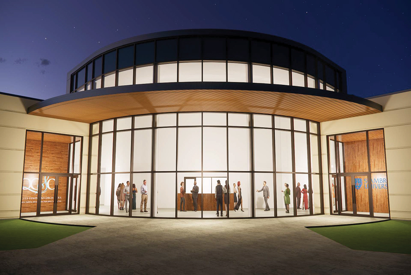 rendering of outside of building